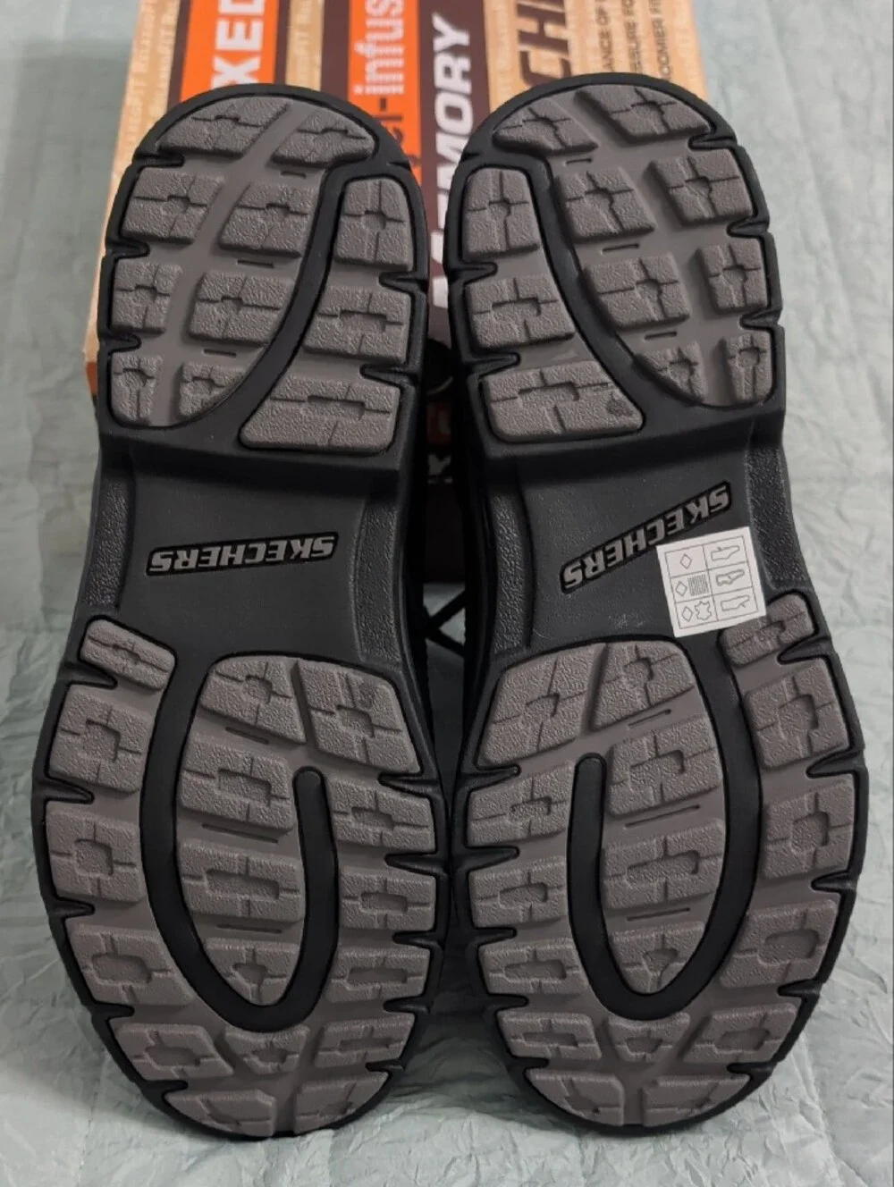 Skechers black lace